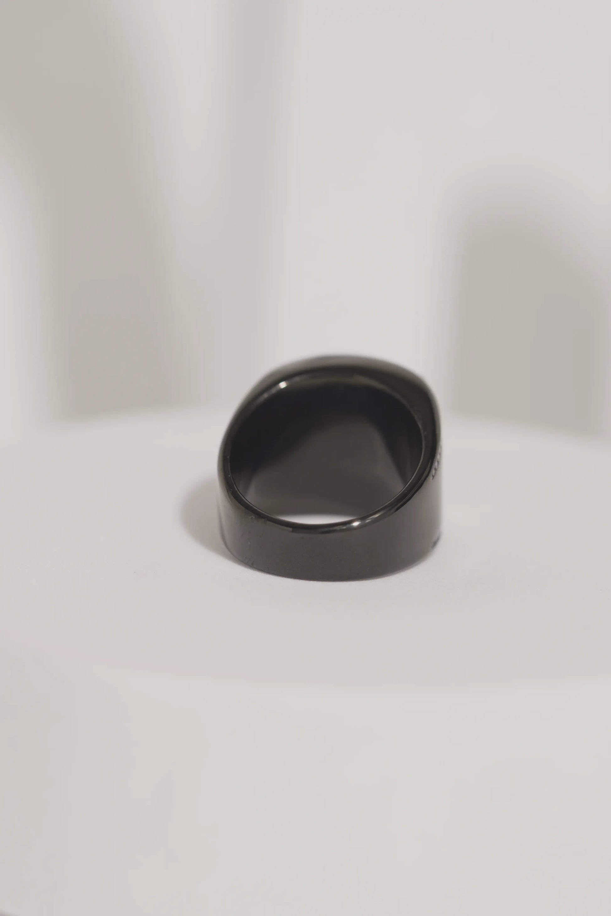 Full Black Square Stone Ring For Men worldjewel.in men's ring