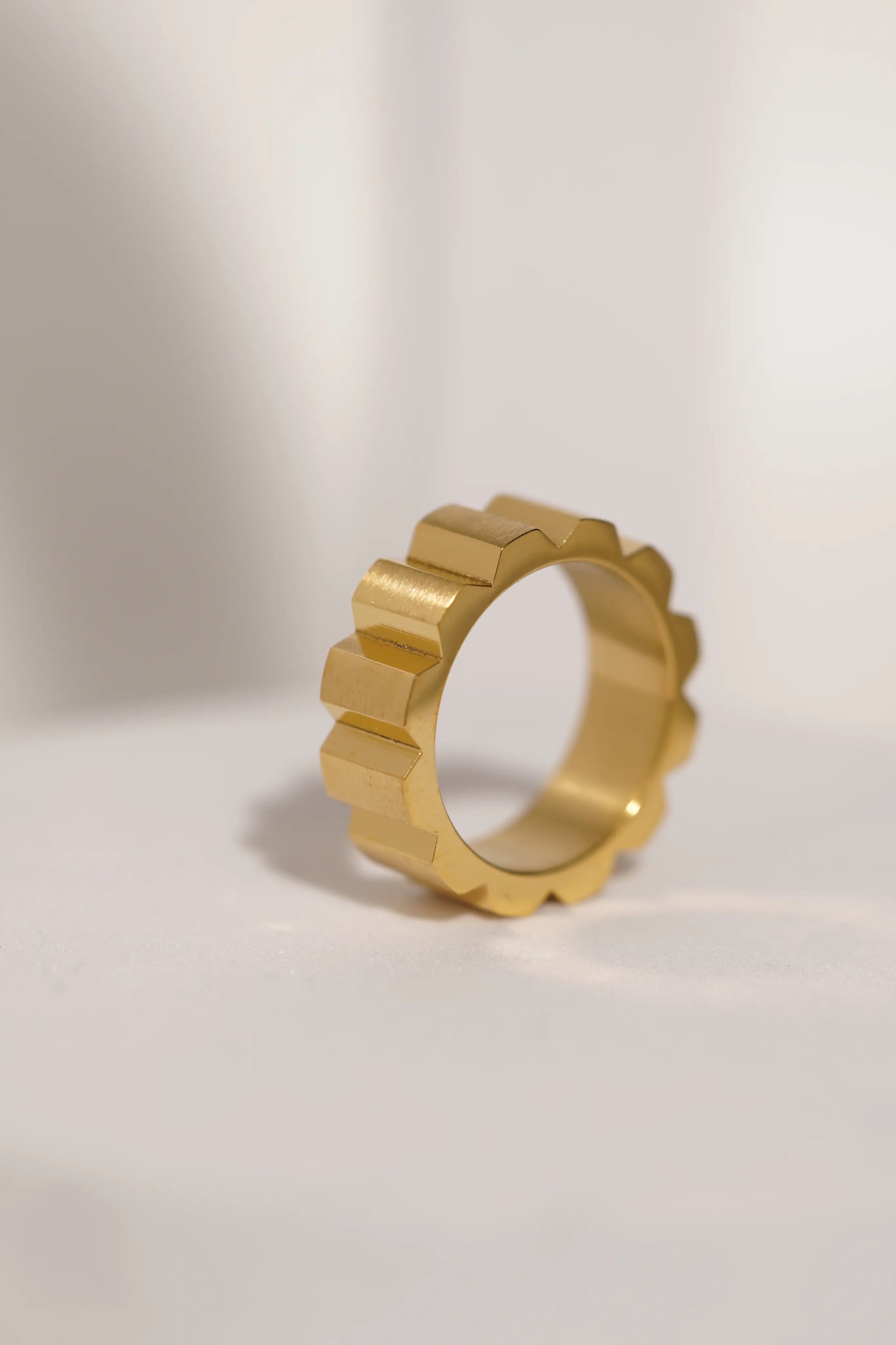 Gear Ring worldjewel.in men's ring