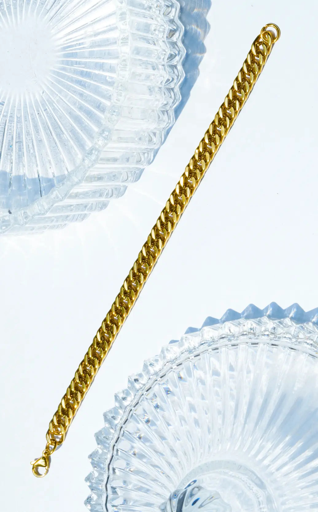 Gold Chain Bracelet worldjewel.in men's bracelets