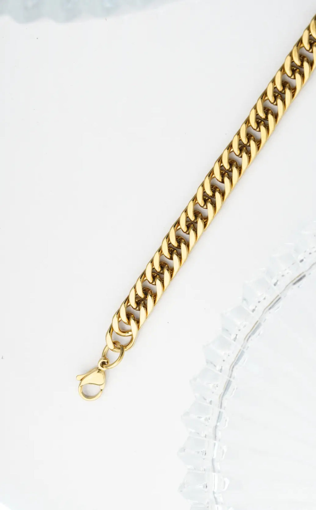Gold Chain Bracelet worldjewel.in men's bracelets