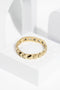 Golden Bold - Ceramic bracelet for men