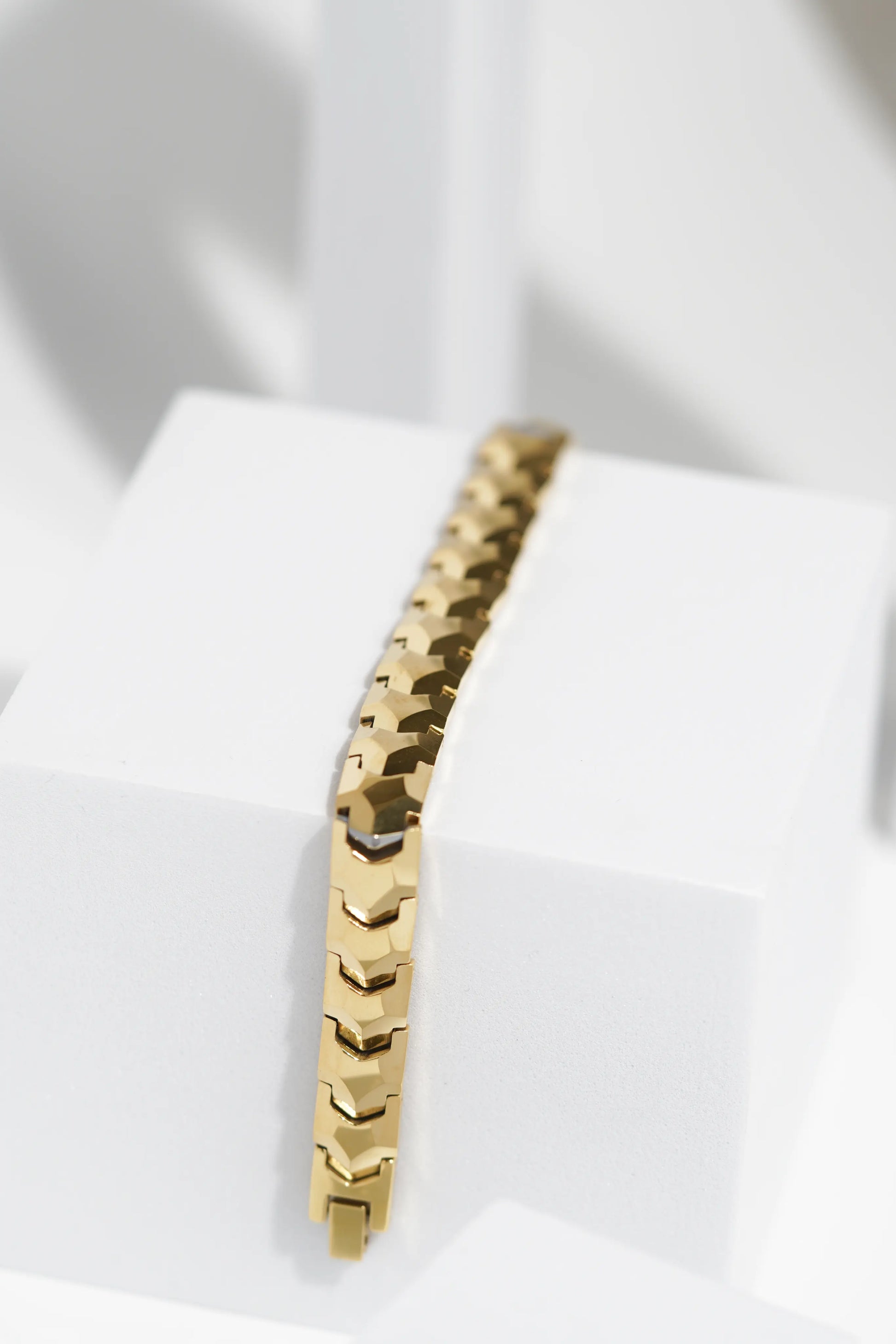 Golden Bold - Ceramic bracelet for men worldjewel.in men's bracelets