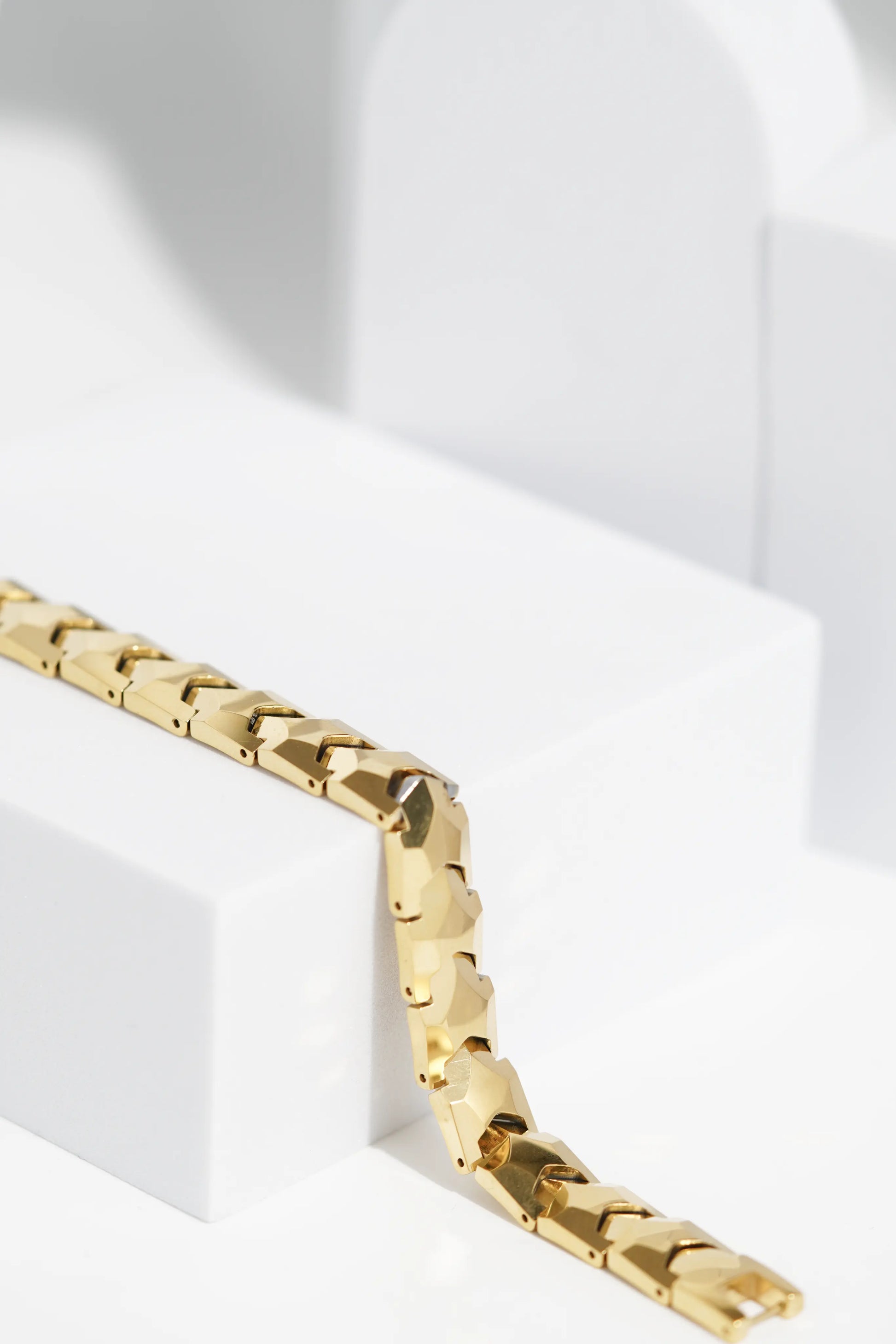 Golden Bold - Ceramic bracelet for men worldjewel.in men's bracelets