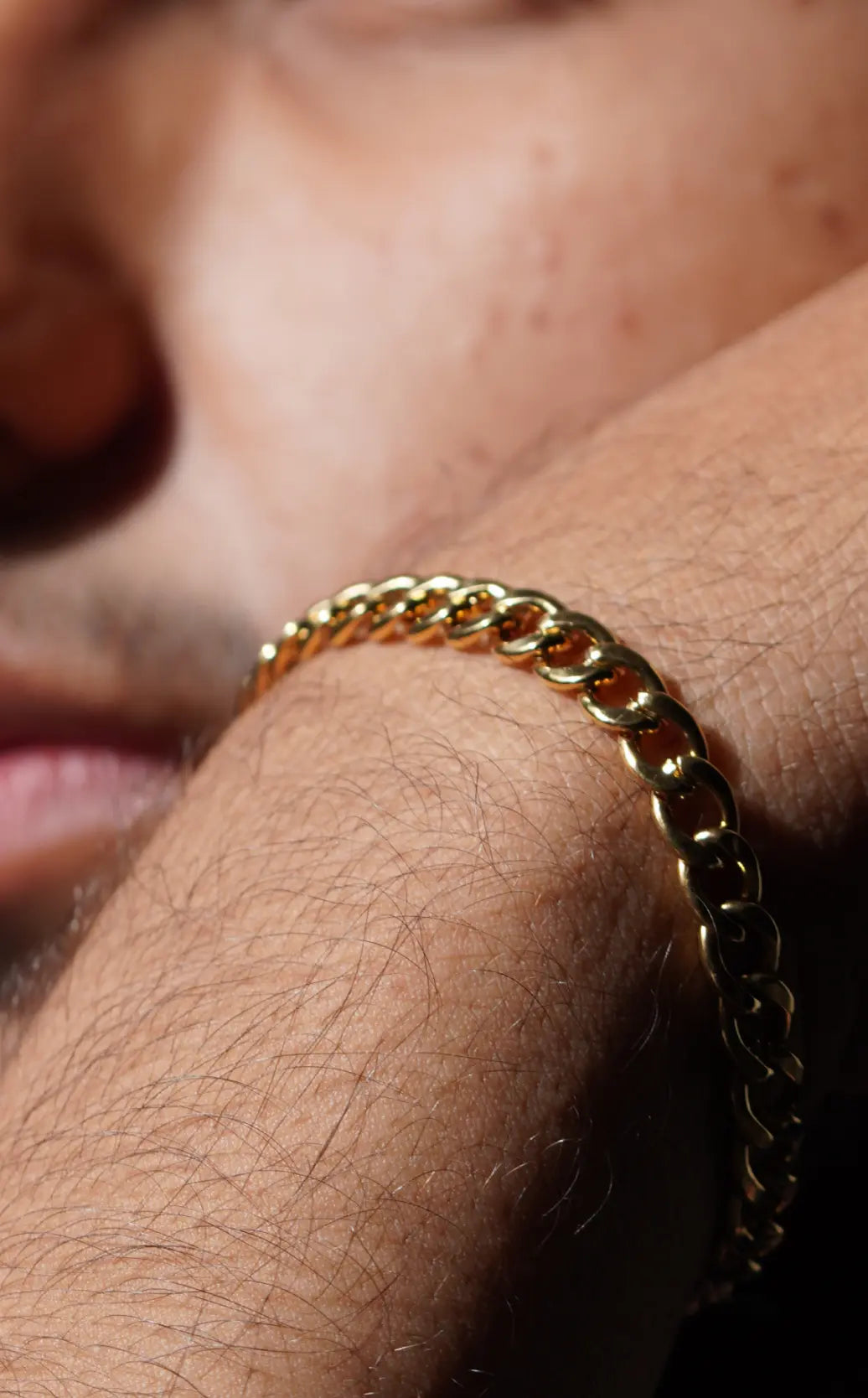 Golden Chain Bracelet | Stainless Steel | Anti-tarnish | Unisex. - worldjewel.in