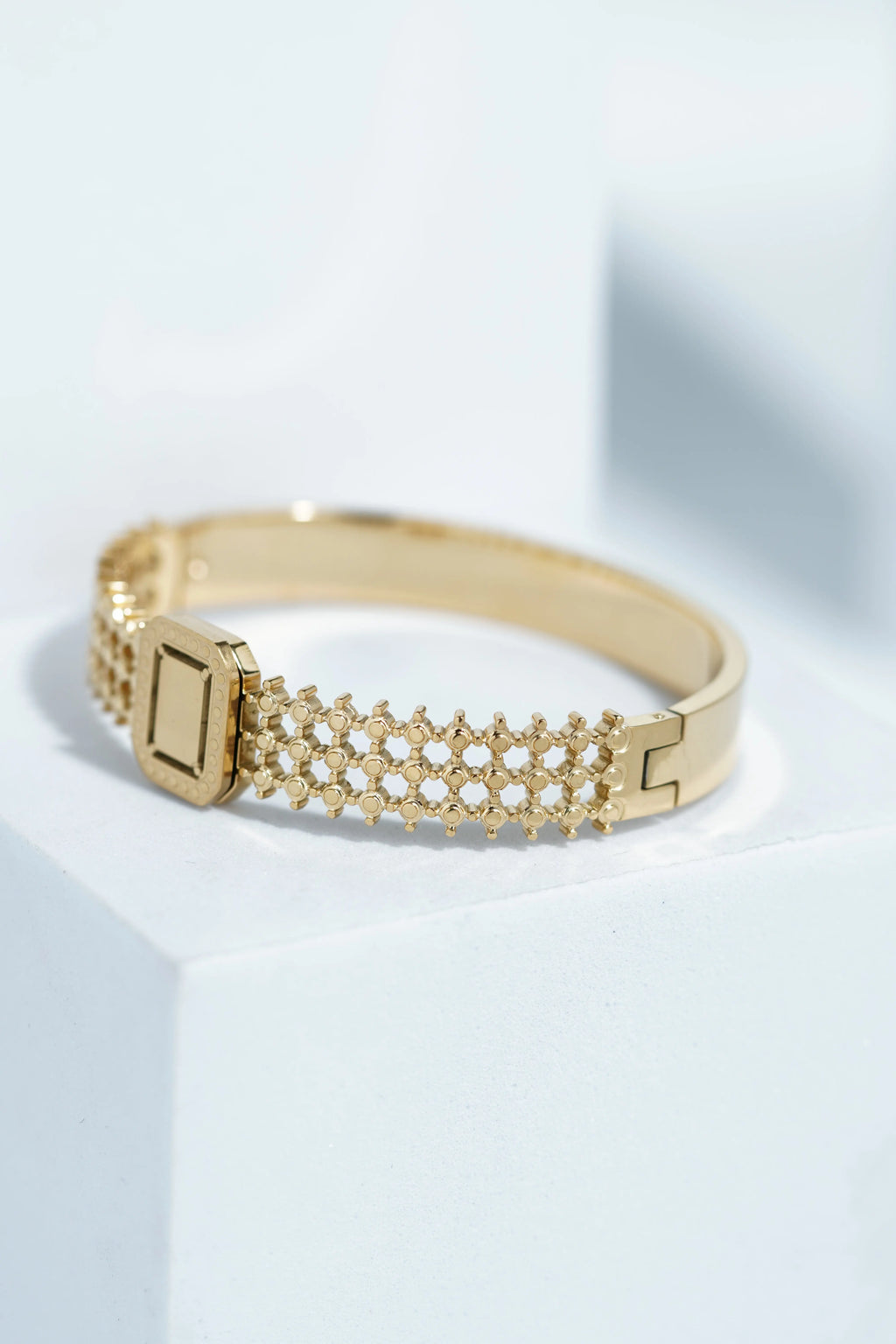 Golden Dusk Bangle Bracelet worldjewel.in CUFF BRACELET FOR WOMEN