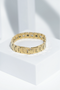 Golden Empress Shine - Ceramic bracelet for men.