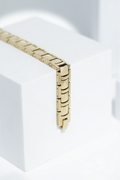 Golden Formal - Ceramic bracelet for men. worldjewel.in men's bracelets