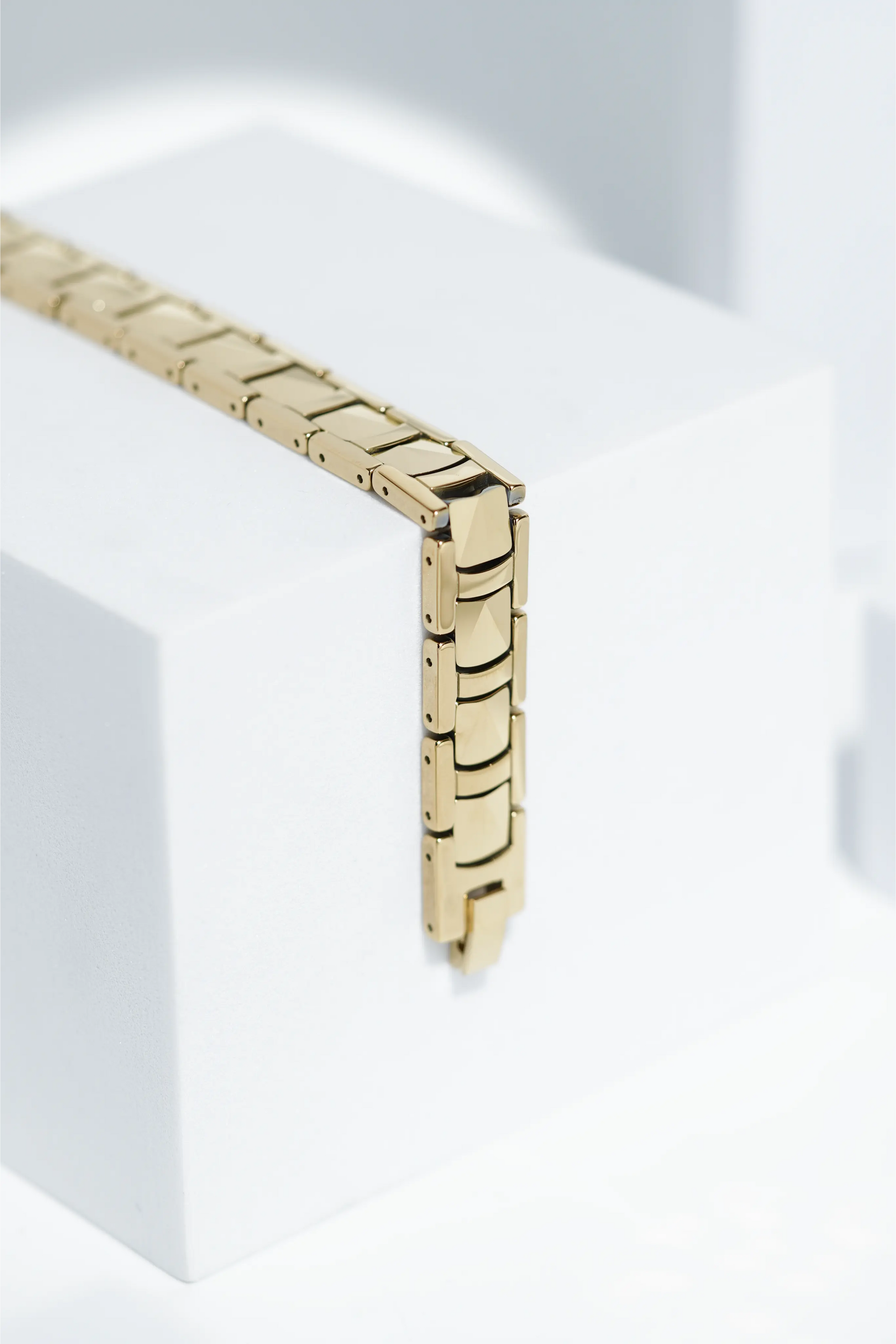 Golden Formal - Ceramic bracelet for men. worldjewel.in men's bracelets