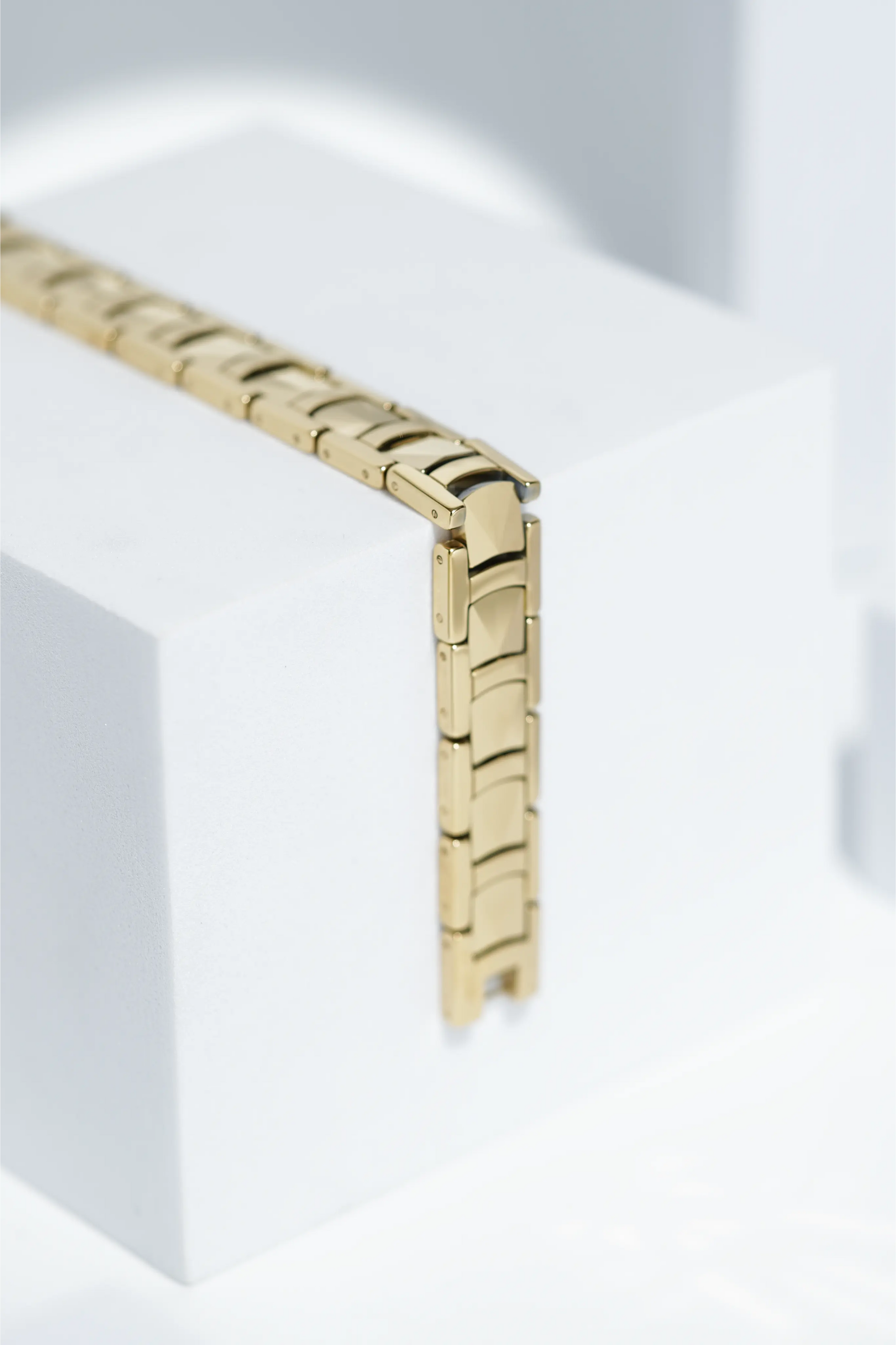Golden Formal - Ceramic bracelet for men. worldjewel.in men's bracelets