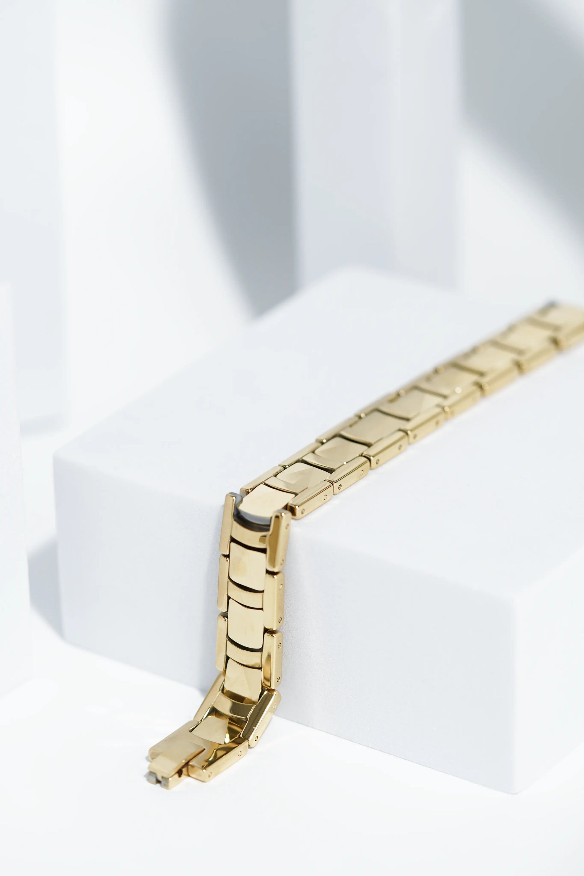 Golden Formal - Ceramic bracelet for men. worldjewel.in men's bracelets