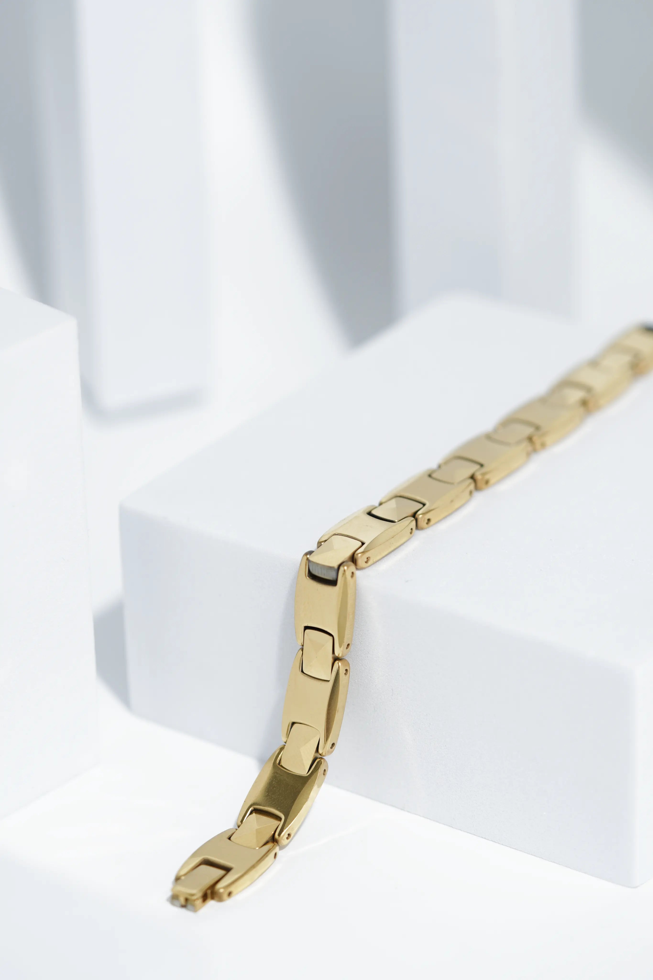 Golden Oval - Ceramic bracelet for men. worldjewel.in men's bracelets