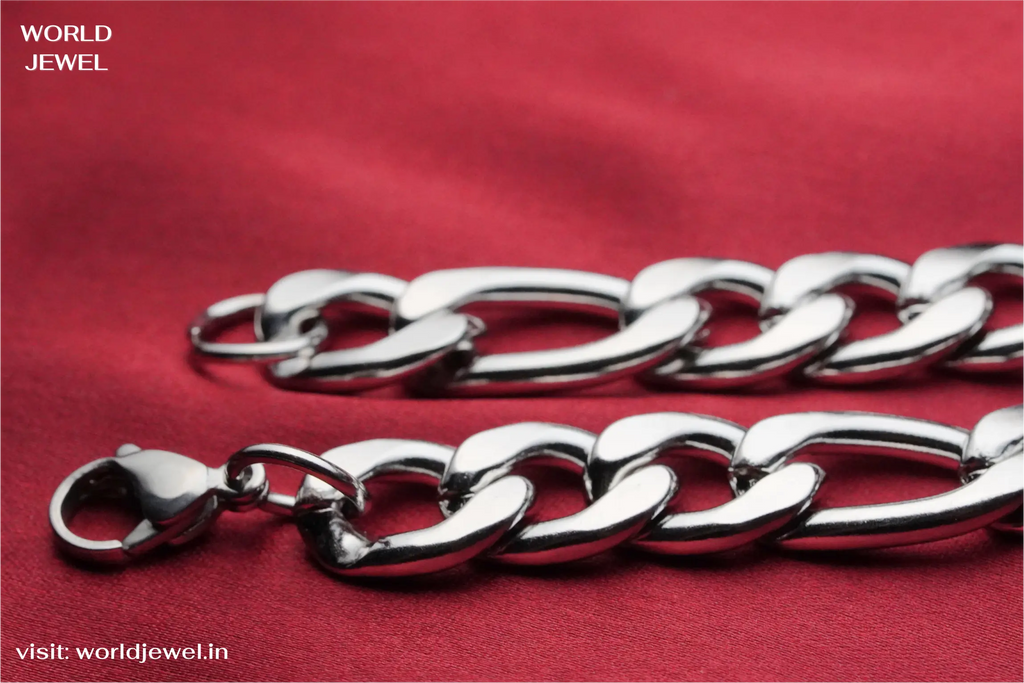 Sachin chain | Stainless Steel chain for men's | 24inch | Anti-Tarnish. - worldjewel.in
