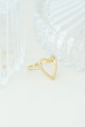 Heart Partten Adjustable Ring worldjewel.in ADJUSTABLE RING