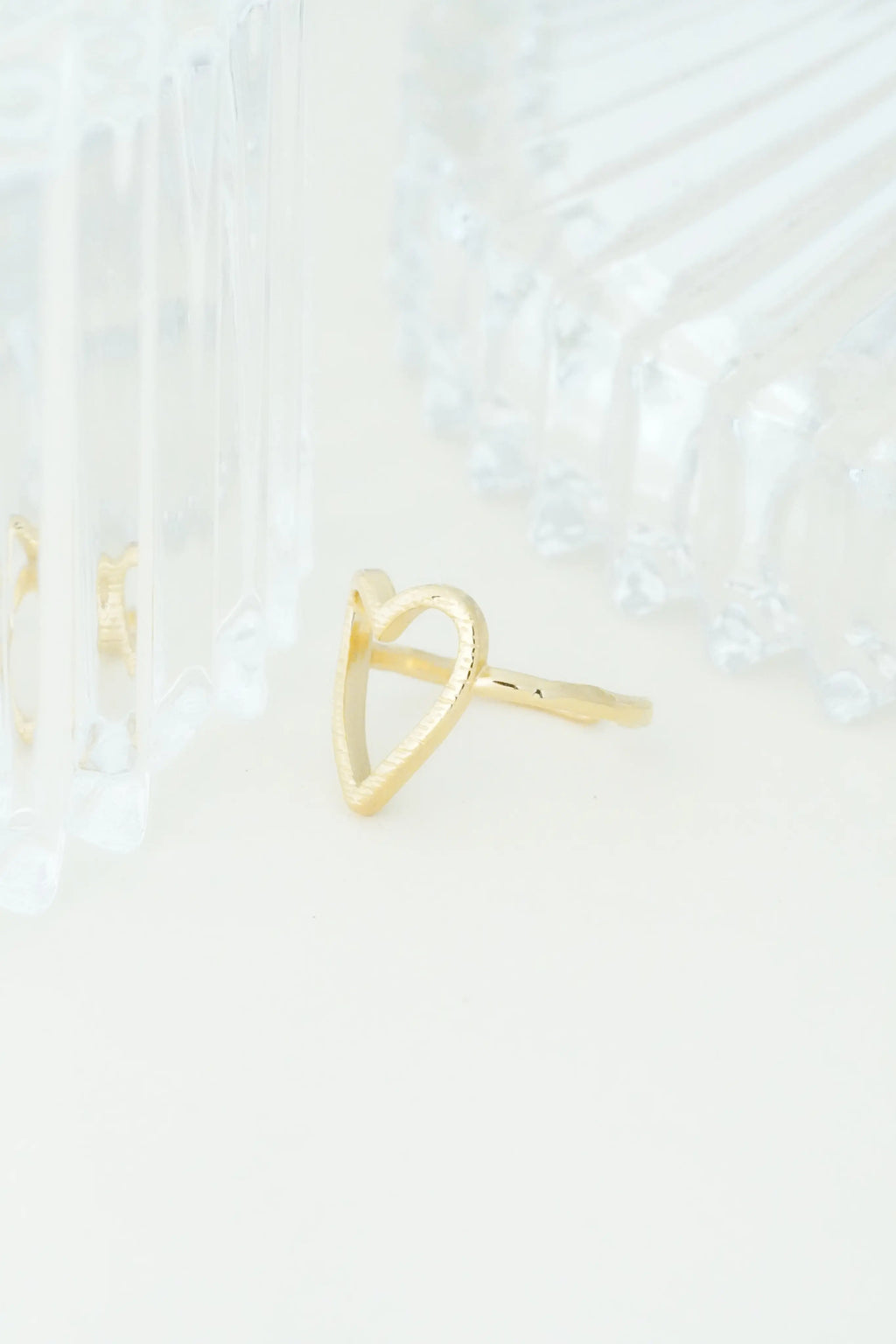 Heart Partten Adjustable Ring worldjewel.in ADJUSTABLE RING