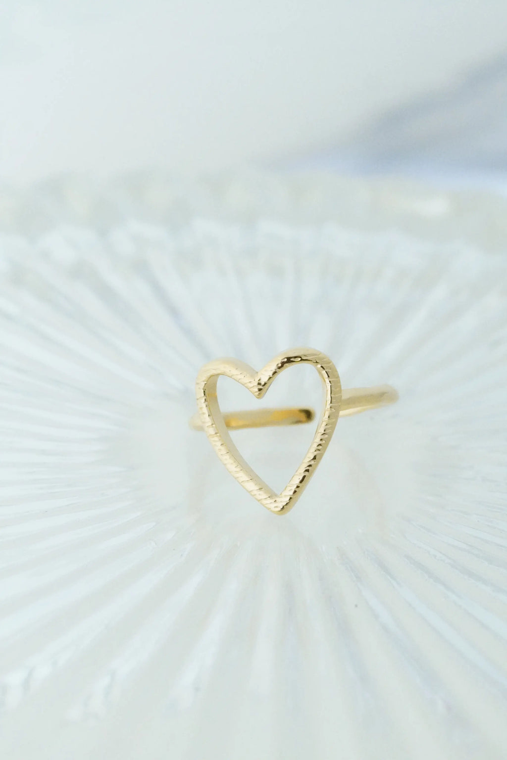 Heart Partten Adjustable Ring worldjewel.in ADJUSTABLE RING