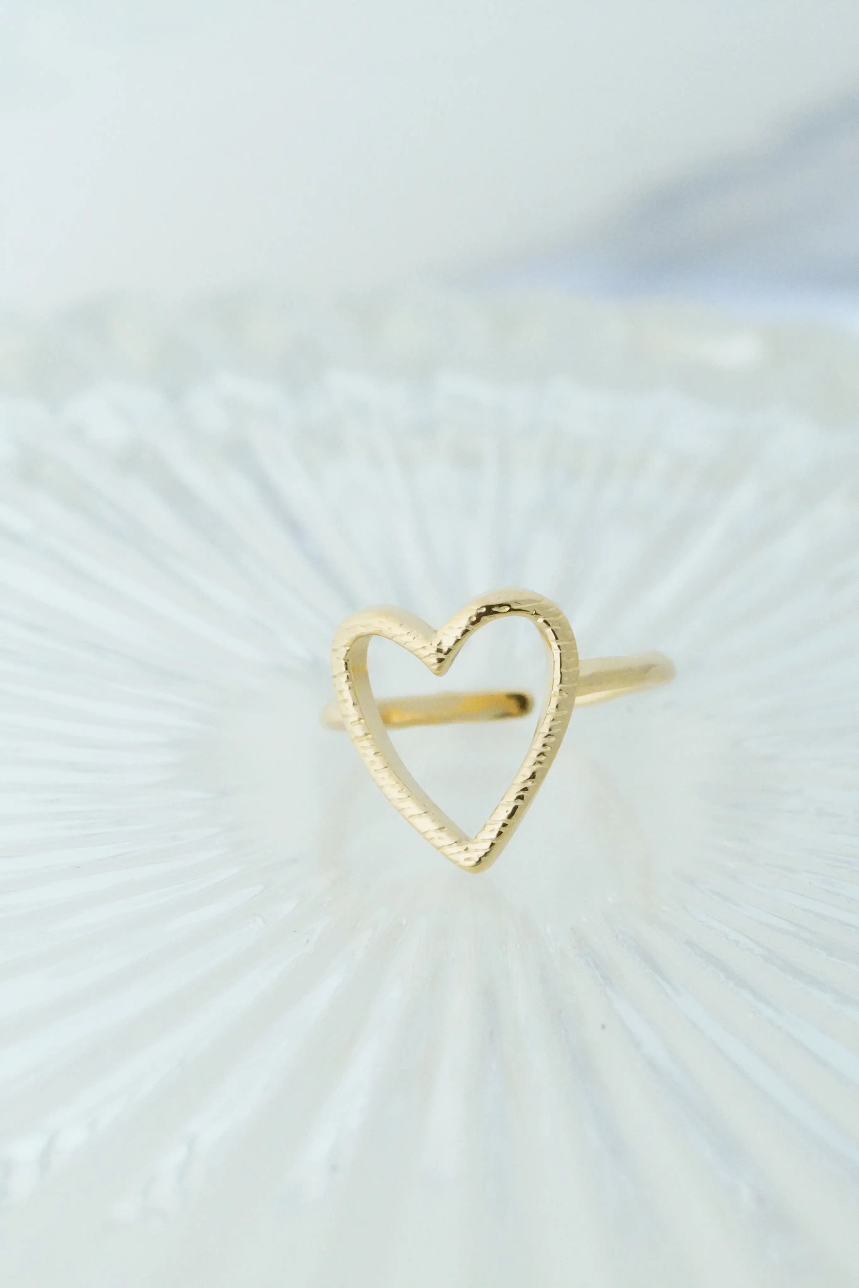 Heart Partten Adjustable Ring worldjewel.in ADJUSTABLE RING