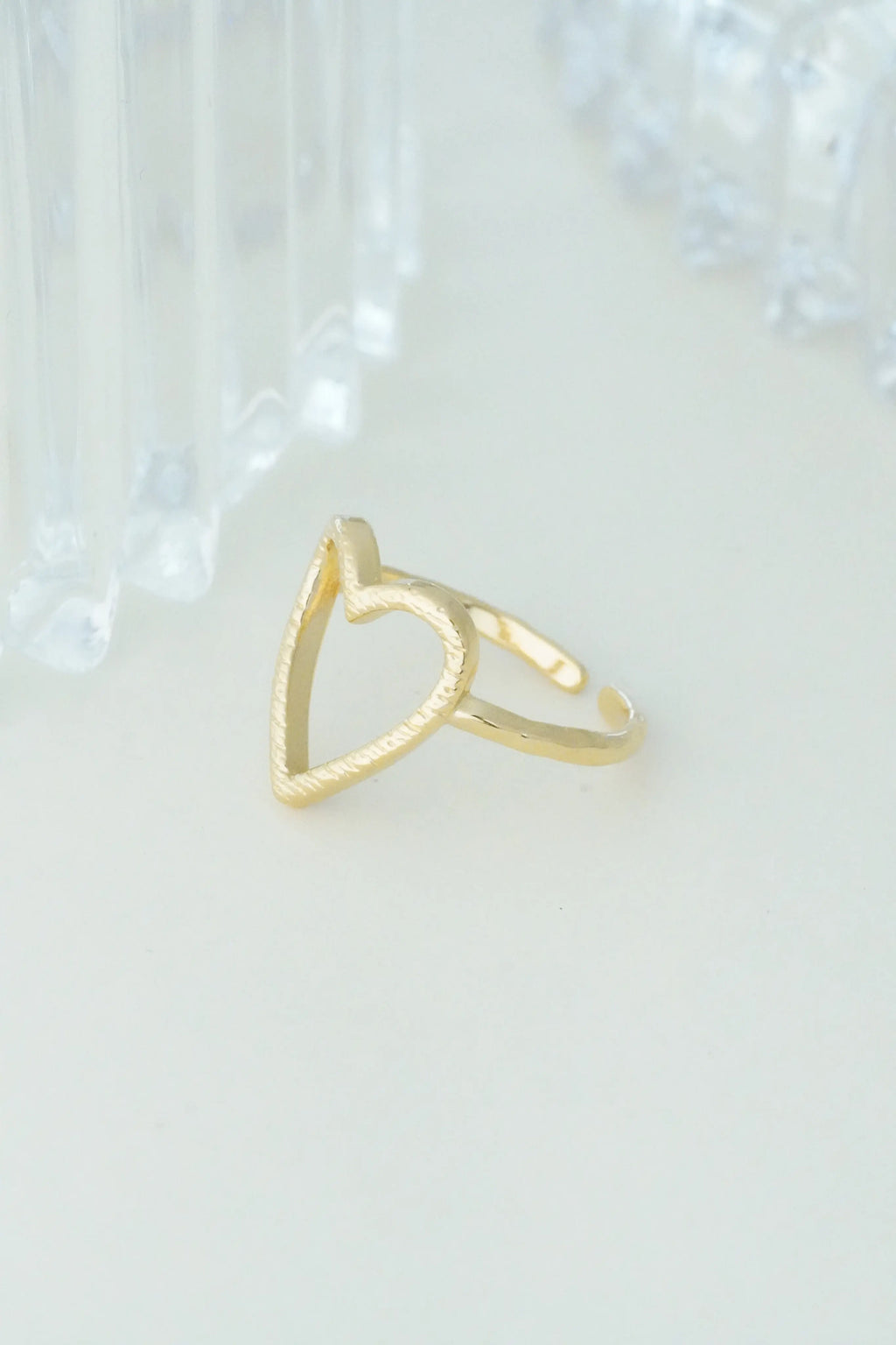 Heart Partten Adjustable Ring worldjewel.in ADJUSTABLE RING