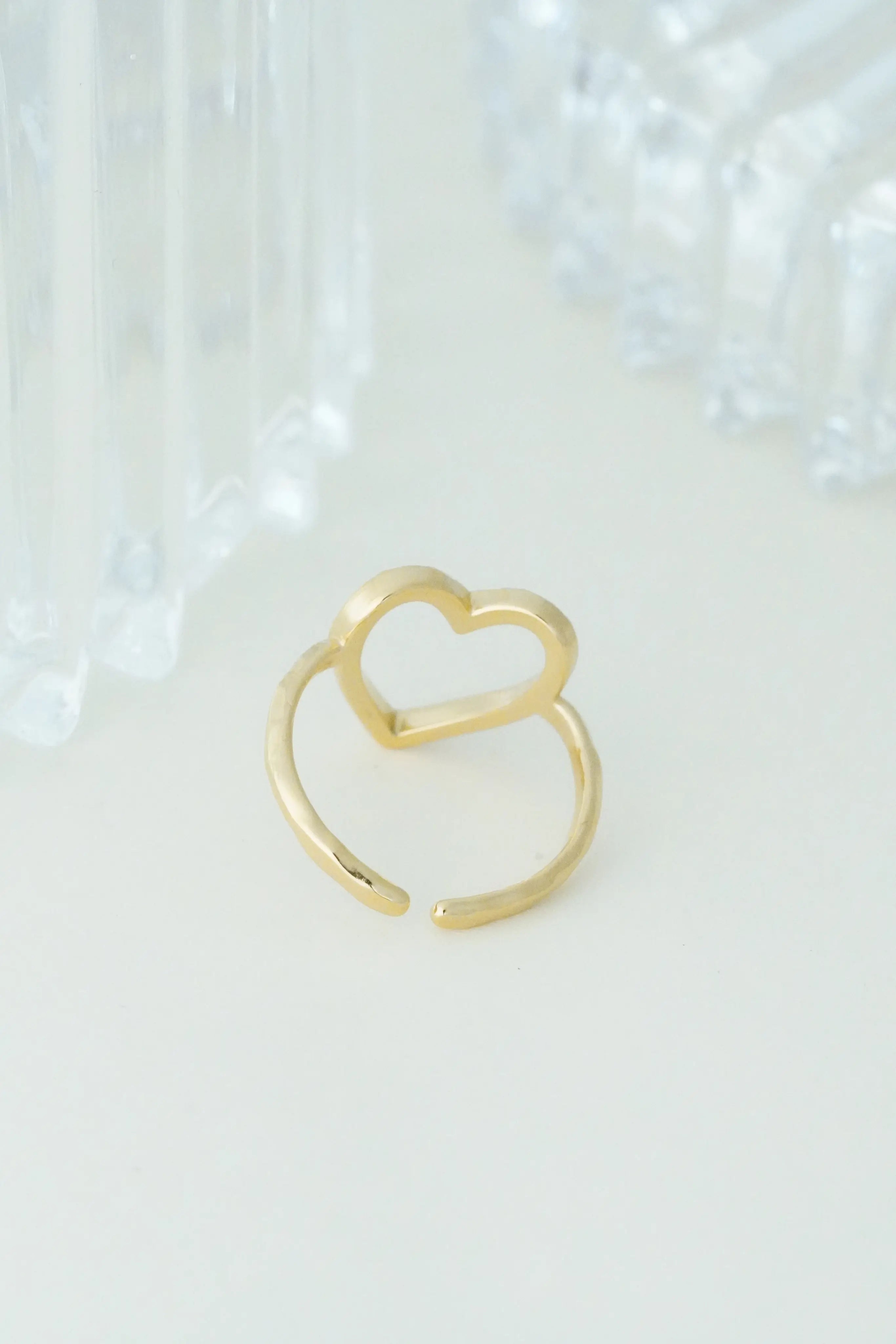 Heart Partten Adjustable Ring worldjewel.in ADJUSTABLE RING