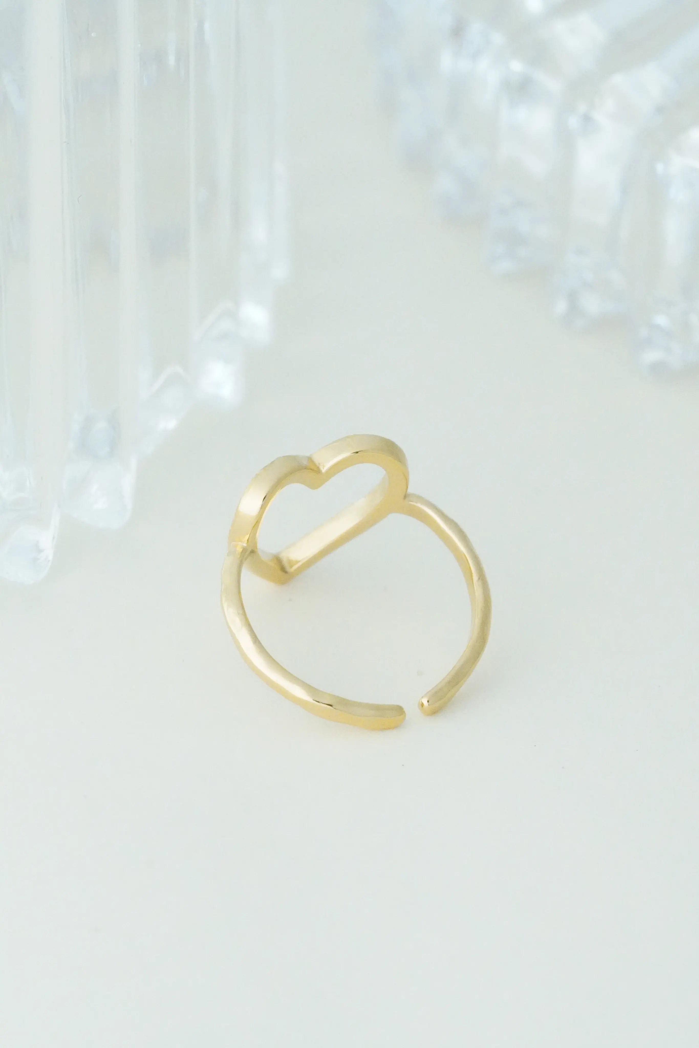Heart Partten Adjustable Ring worldjewel.in ADJUSTABLE RING