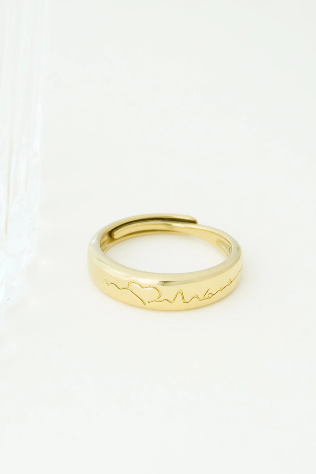 Heartbeat Adjustable Ring worldjewel.in ADJUSTABLE RING