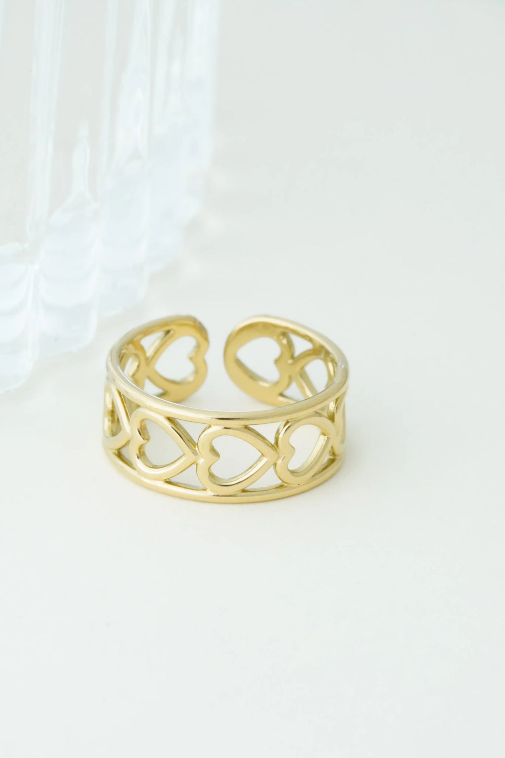 Hearts Adjustable Ring worldjewel.in ADJUSTABLE RING