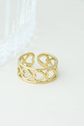 Hearts Adjustable Ring worldjewel.in ADJUSTABLE RING