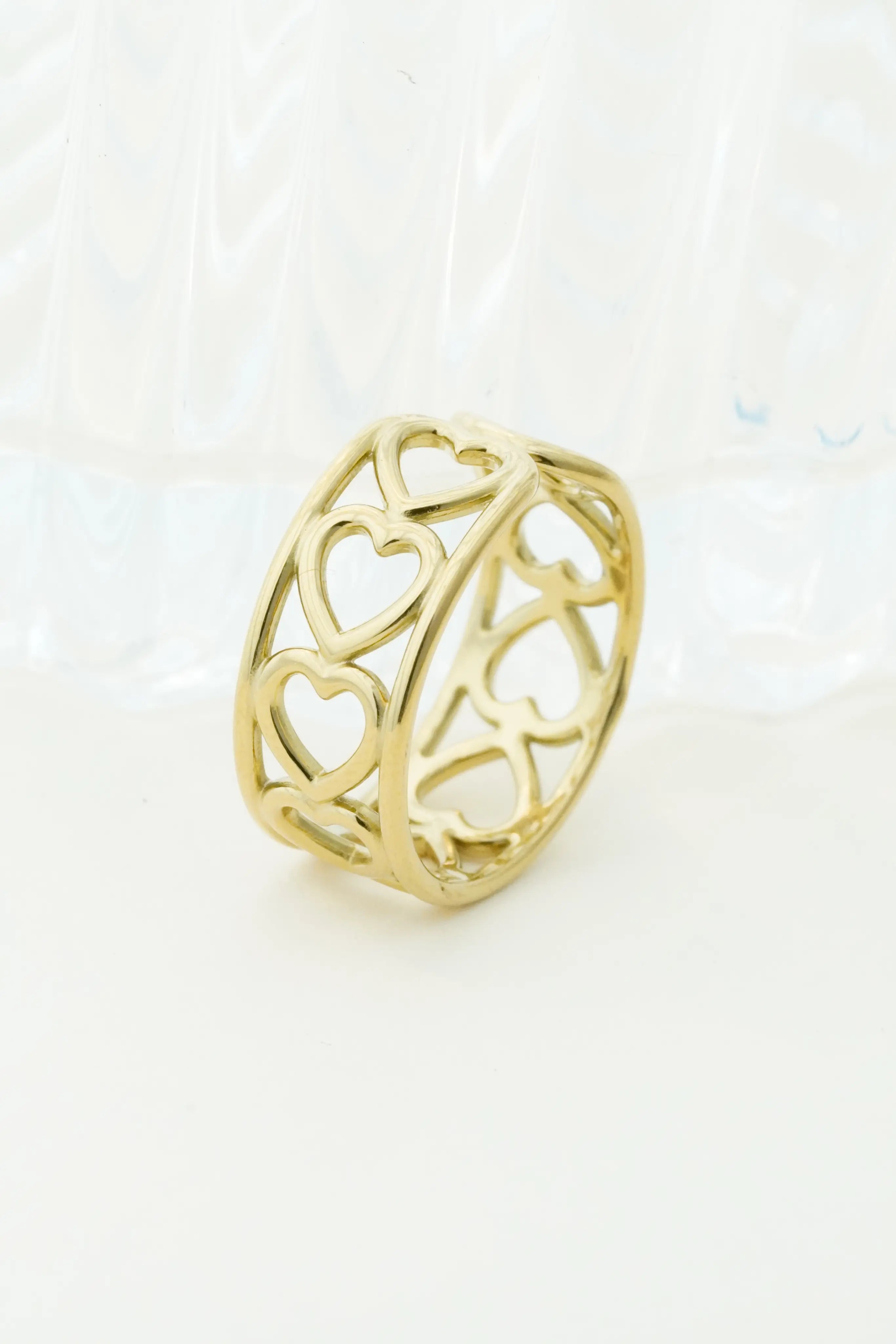 Hearts Adjustable Ring worldjewel.in ADJUSTABLE RING