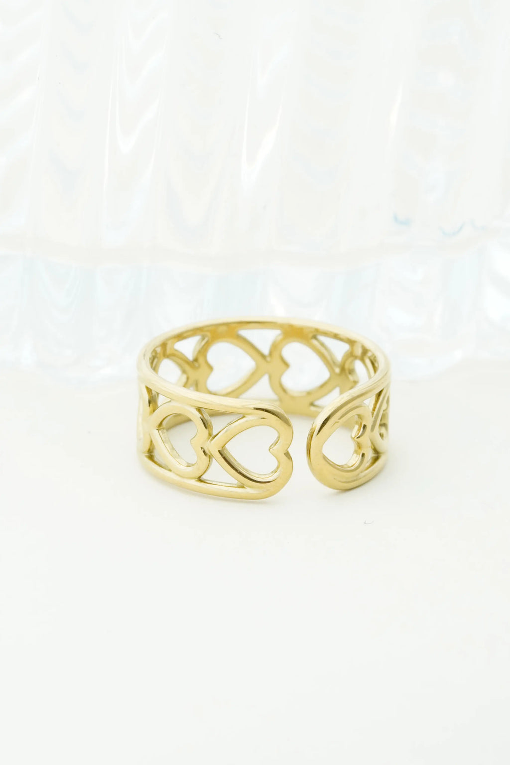 Hearts Adjustable Ring worldjewel.in ADJUSTABLE RING