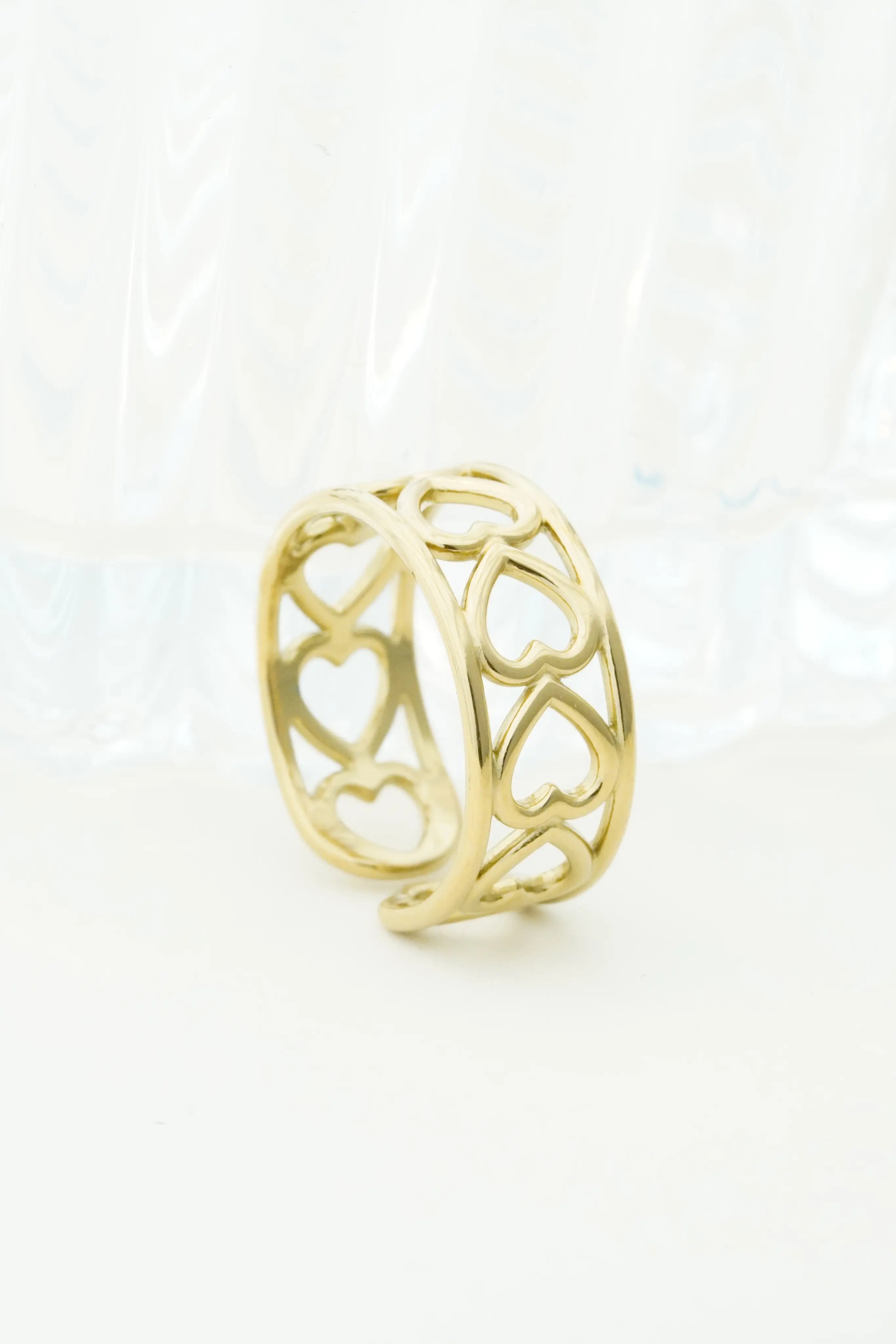 Hearts Adjustable Ring worldjewel.in ADJUSTABLE RING