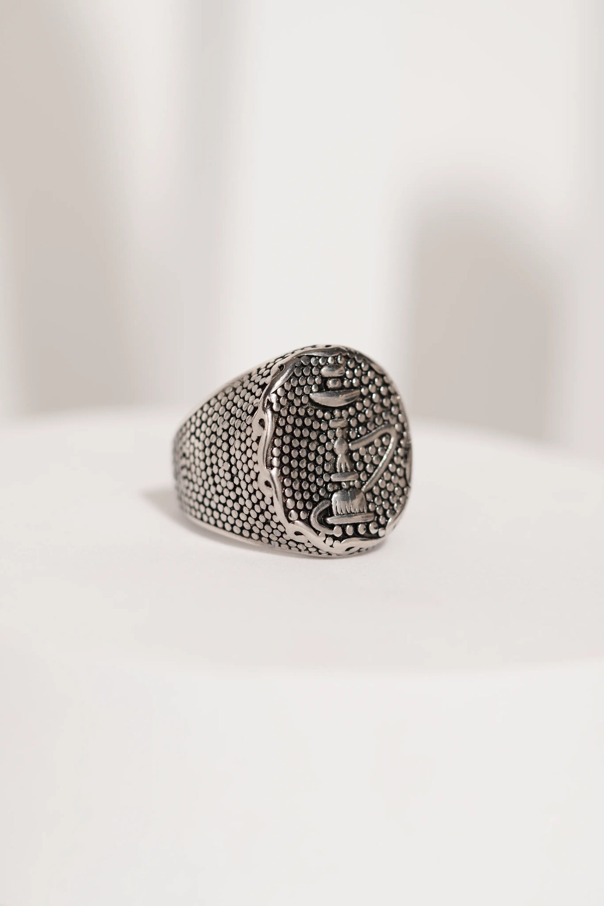 Hookah Pattern Ring For Men worldjewel.in men's ring