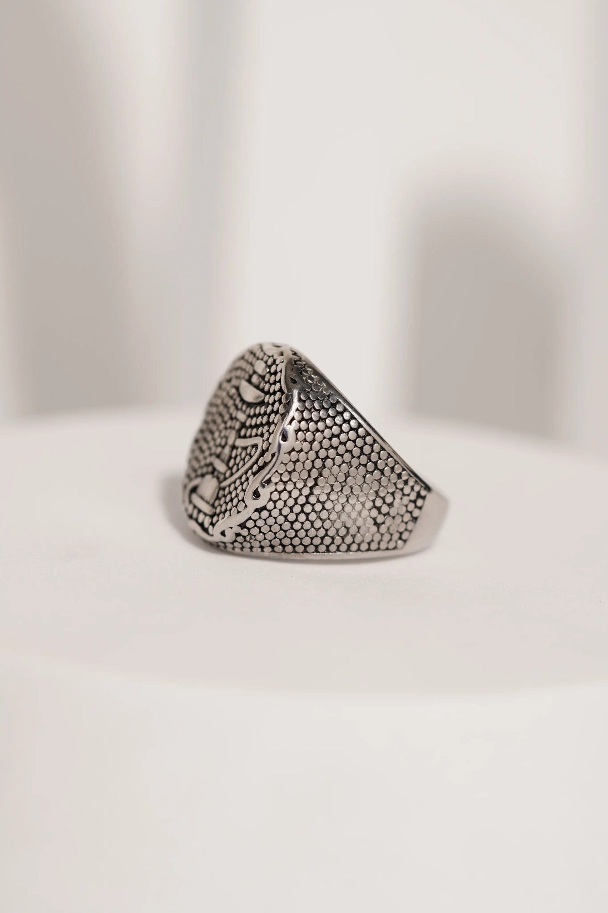 Hookah Pattern Ring For Men worldjewel.in men's ring