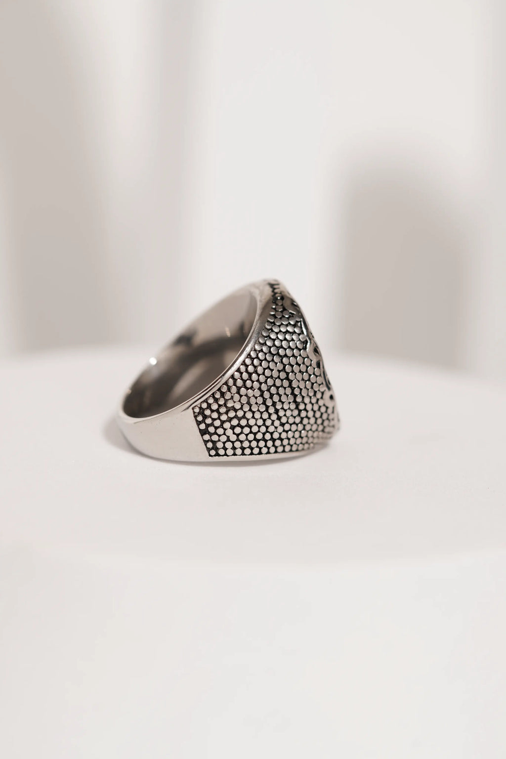 Hookah Pattern Ring For Men worldjewel.in men's ring