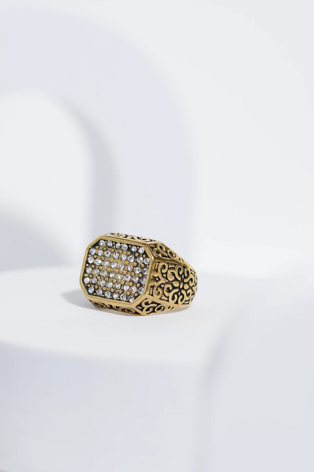 Iced Diamond Ring For Men worldjewel.in men's ring