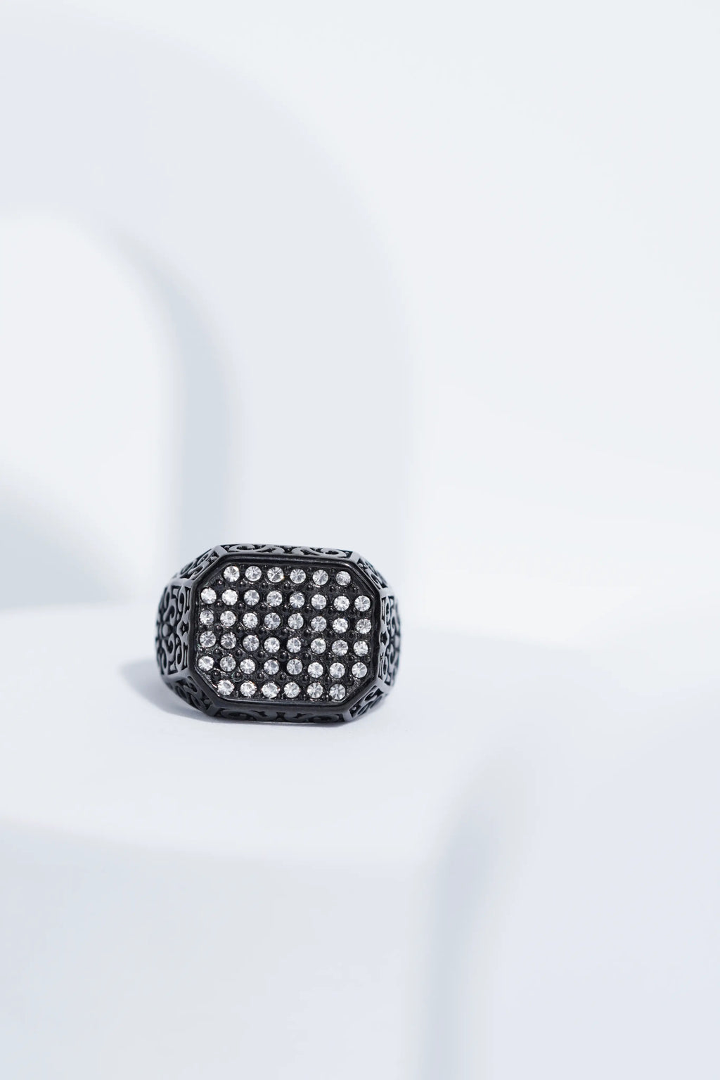 Iced Diamond Ring For Men worldjewel.in men's ring