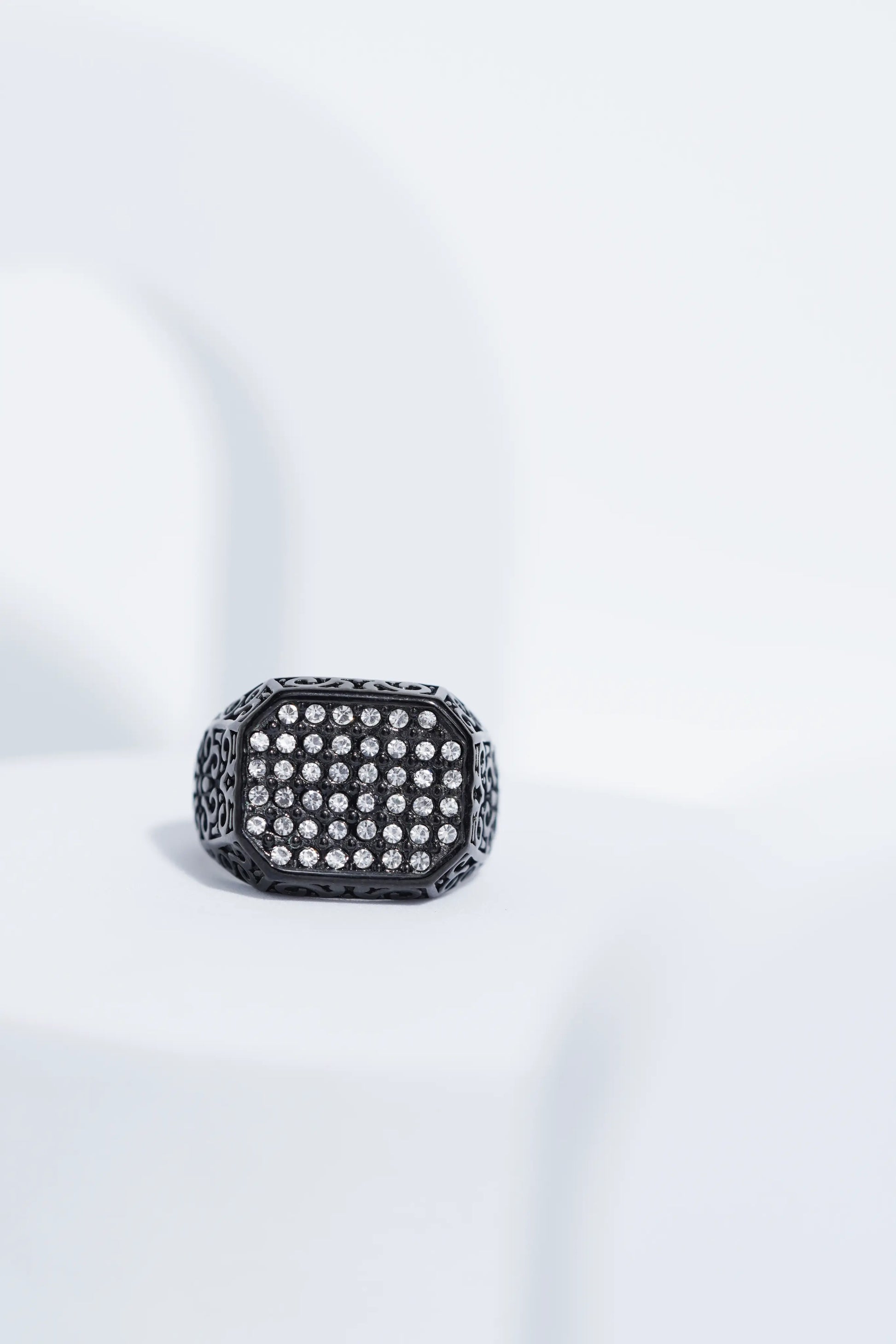 Iced Diamond Ring For Men worldjewel.in men's ring