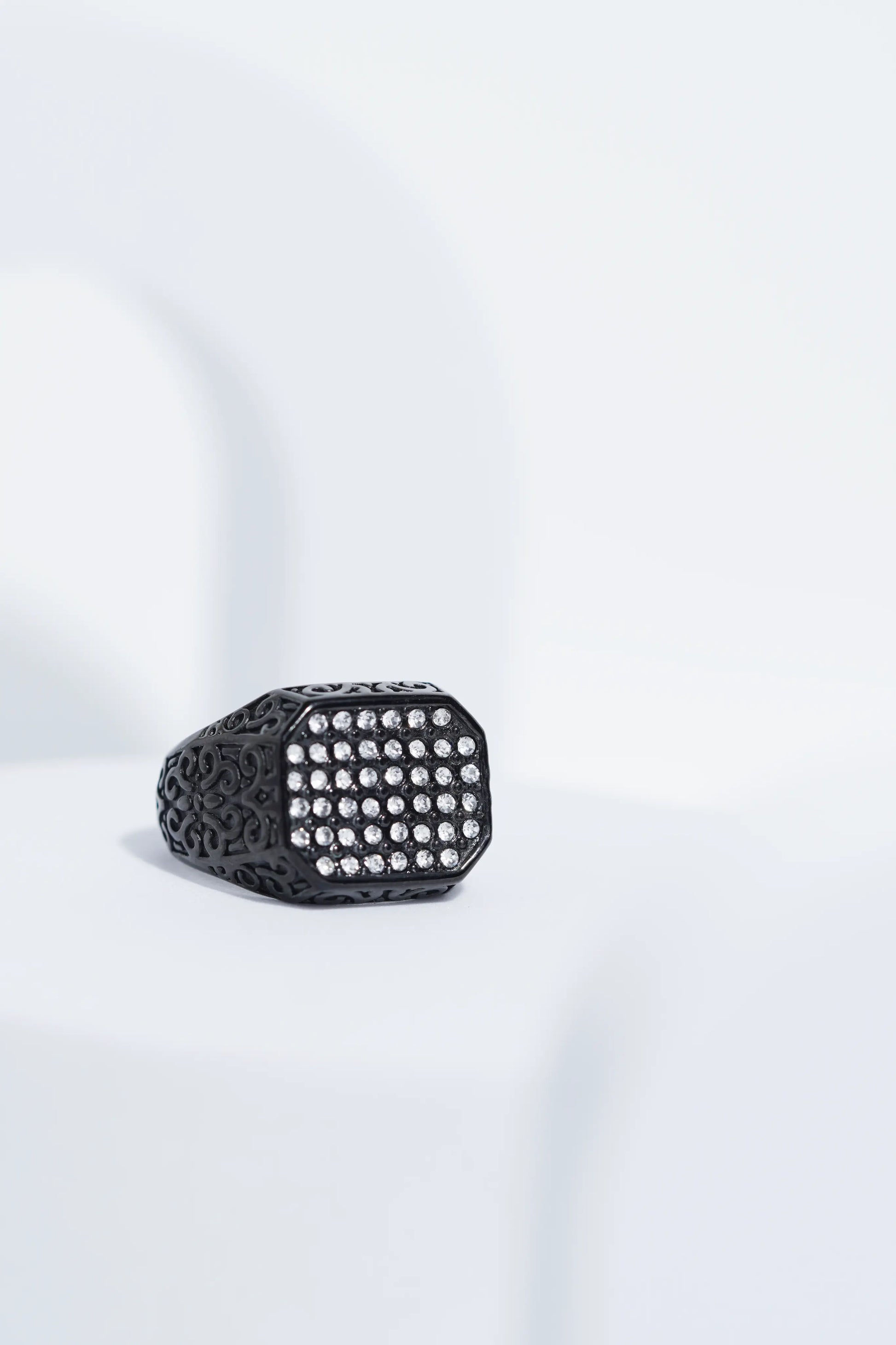 Iced Diamond Ring For Men worldjewel.in men's ring