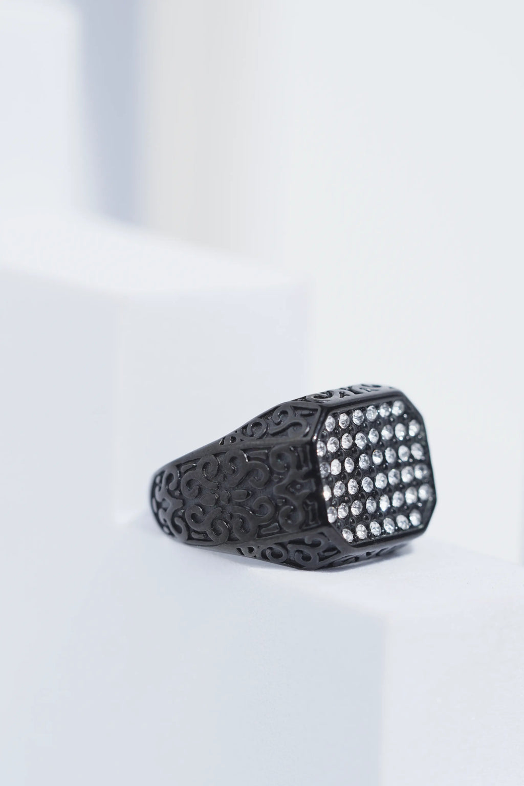 Iced Diamond Ring For Men worldjewel.in men's ring