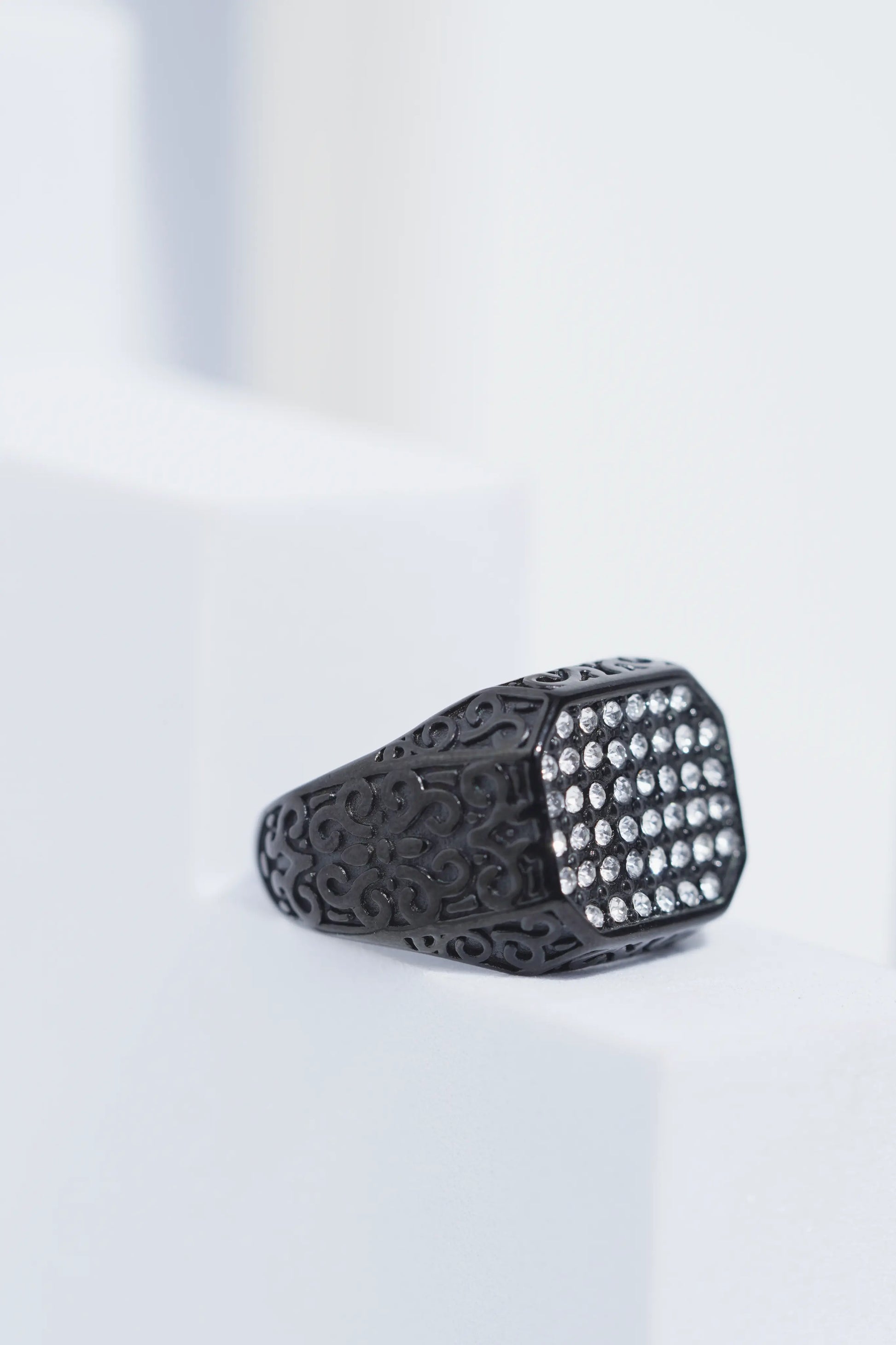 Iced Diamond Ring For Men worldjewel.in men's ring