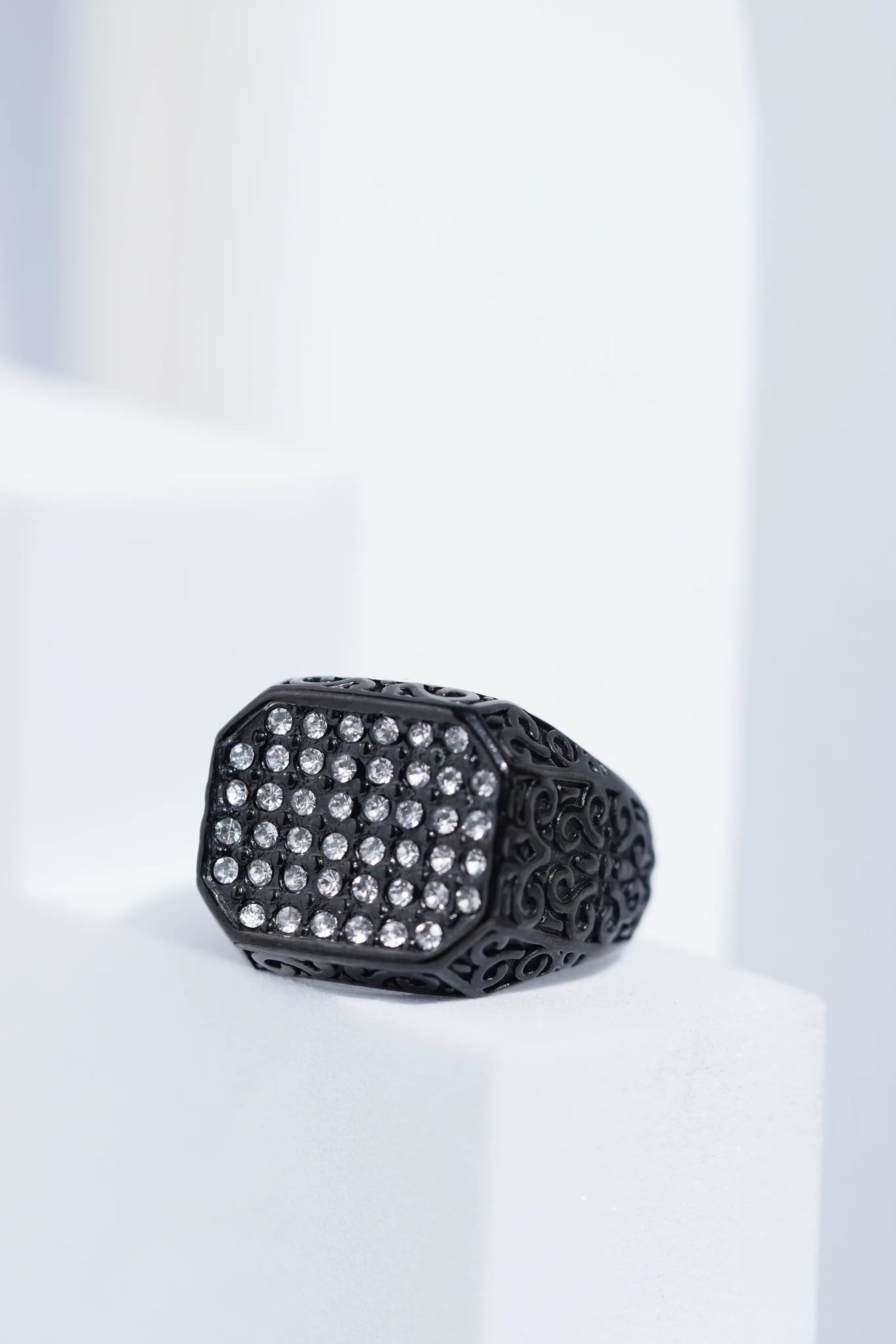 Iced Diamond Ring For Men worldjewel.in men's ring