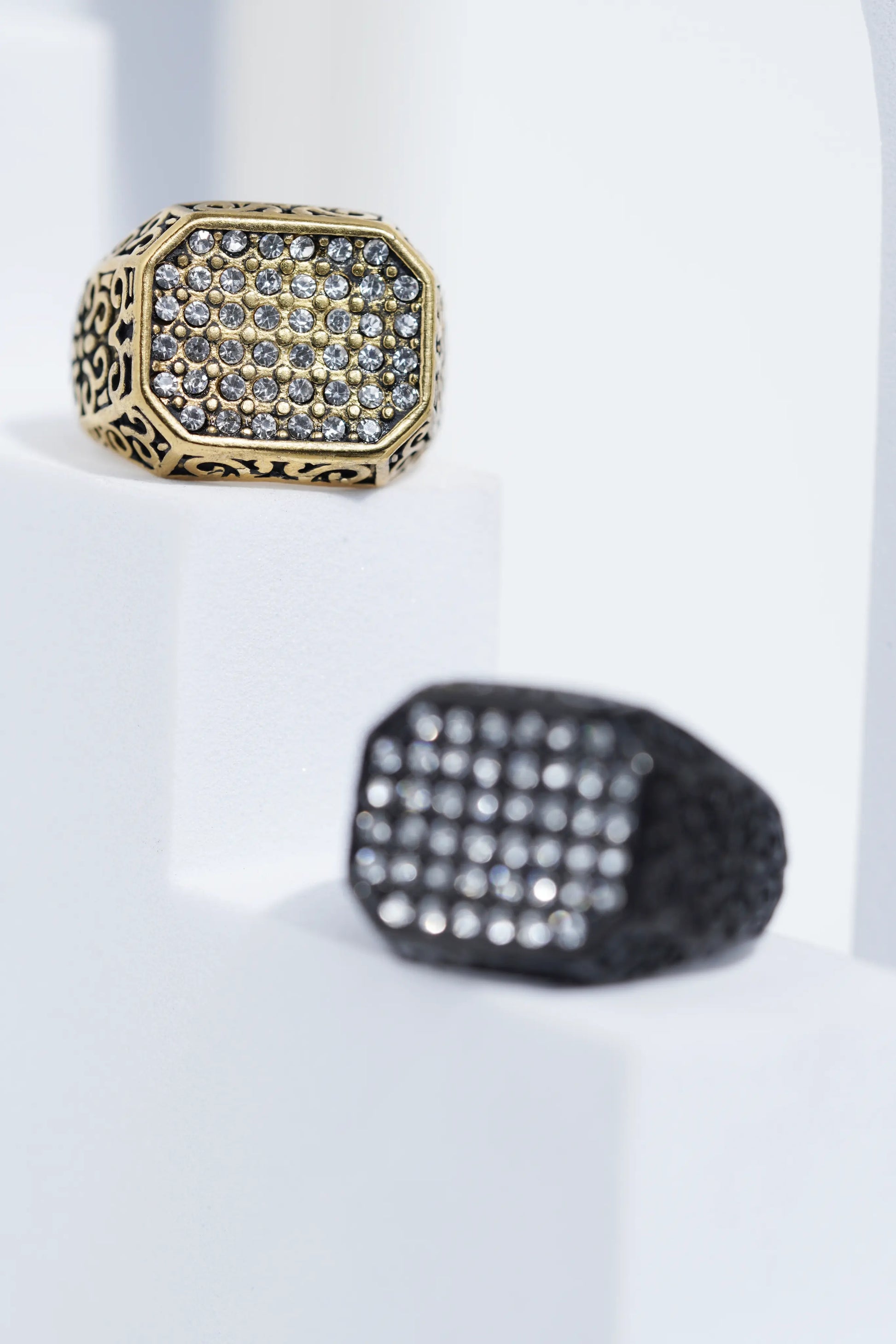 Iced Diamond Ring For Men worldjewel.in men's ring