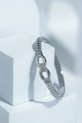 Ivory Glint Bangle Bracelet worldjewel.in CUFF BRACELET FOR WOMEN