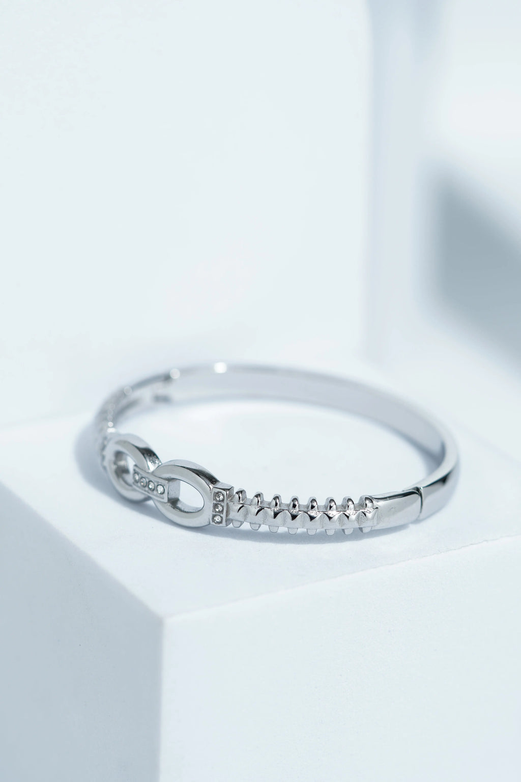 Ivory Glint Bangle Bracelet worldjewel.in CUFF BRACELET FOR WOMEN