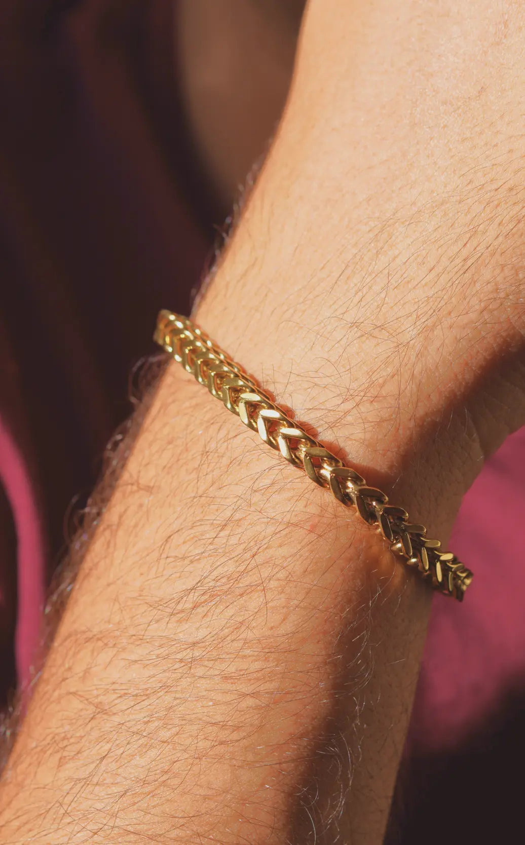 LUX chain Bracelet | Stainless Steel | Anti-tarnish | Unisex. - worldjewel.in