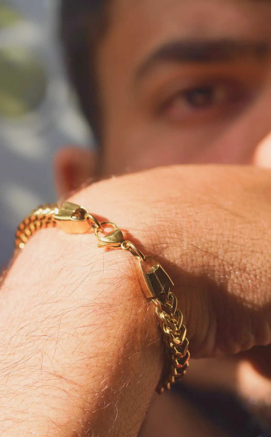LUX chain Bracelet | Stainless Steel | Anti-tarnish | Unisex. - worldjewel.in