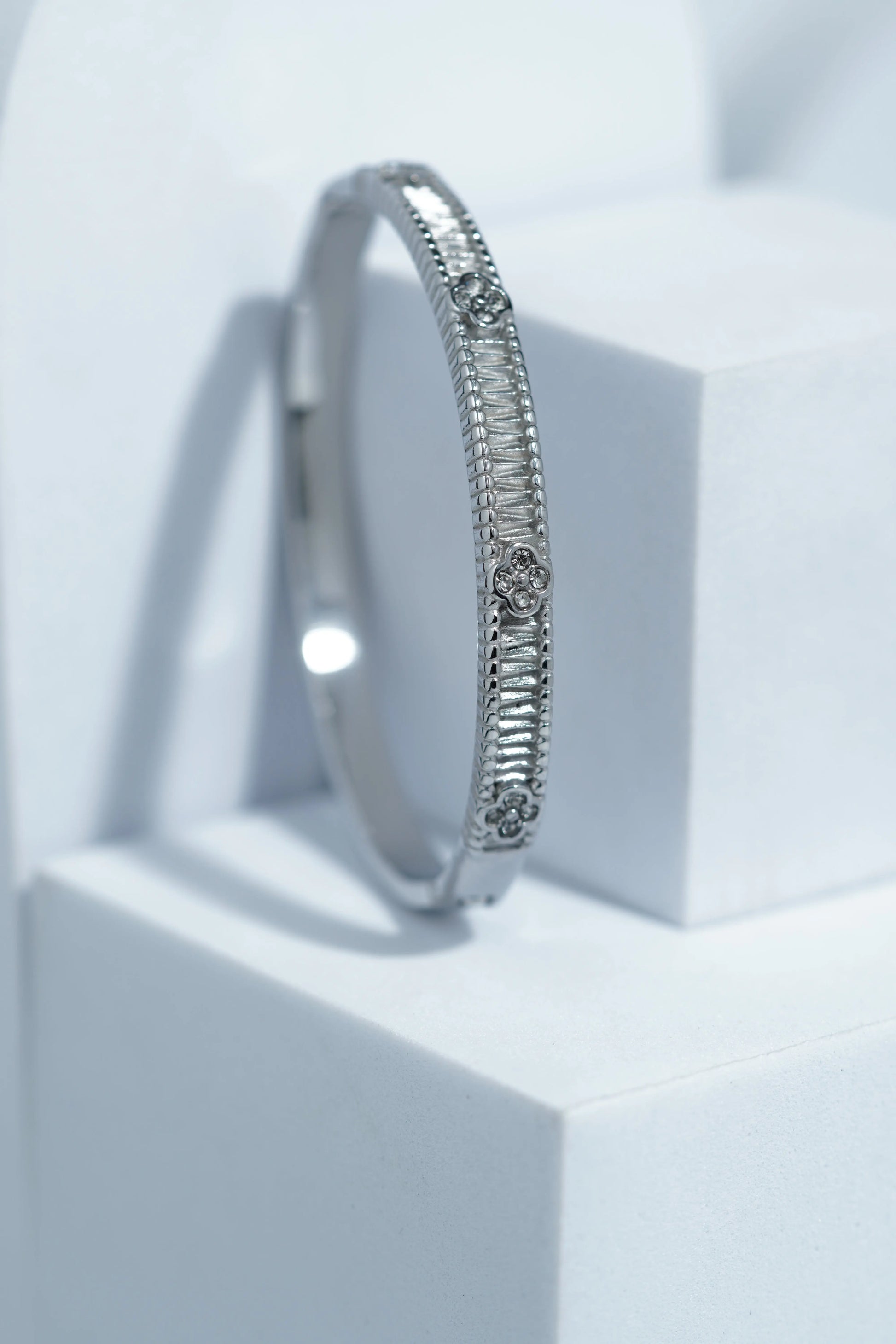 Lavender Gleam Bangle Bracelet worldjewel.in CUFF BRACELET FOR WOMEN