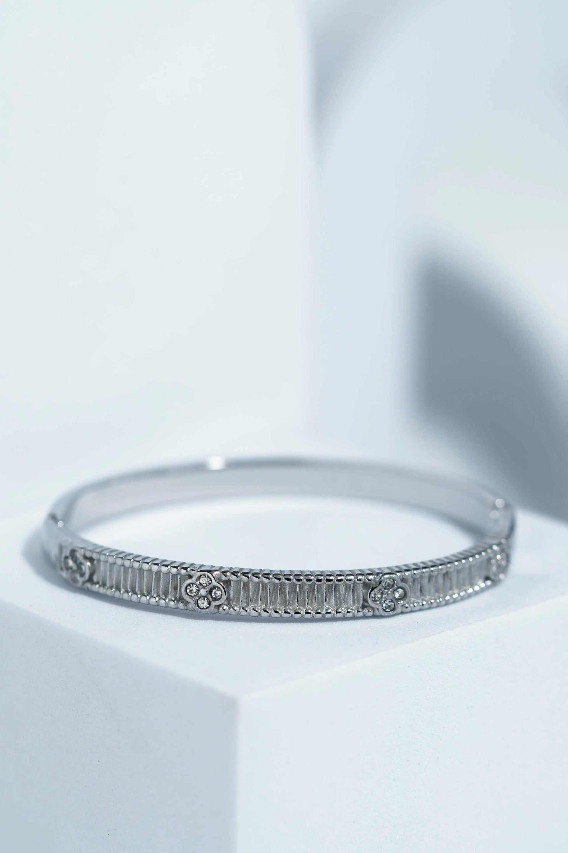 Lavender Gleam Bangle Bracelet worldjewel.in CUFF BRACELET FOR WOMEN