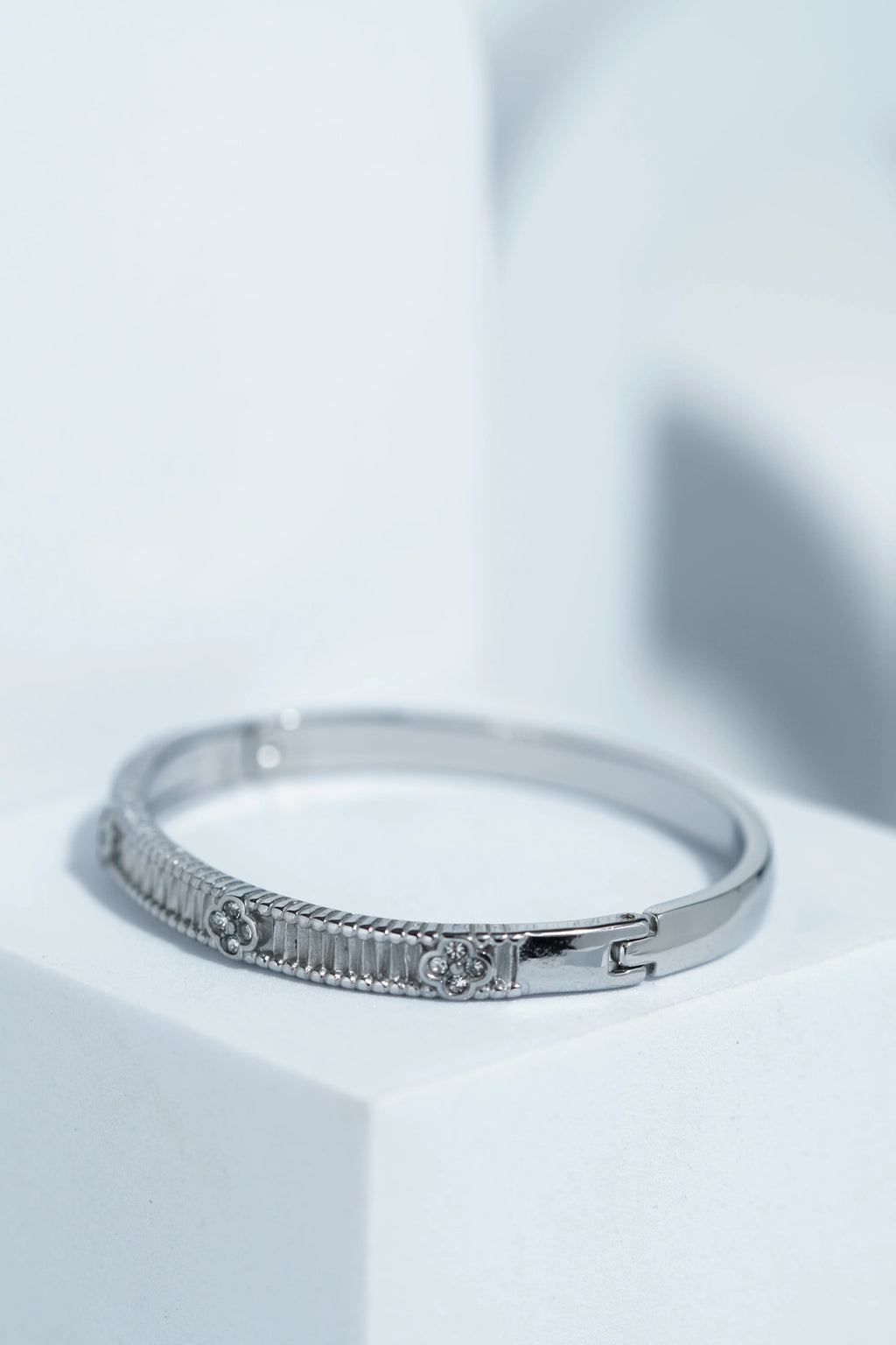 Lavender Gleam Bangle Bracelet worldjewel.in CUFF BRACELET FOR WOMEN