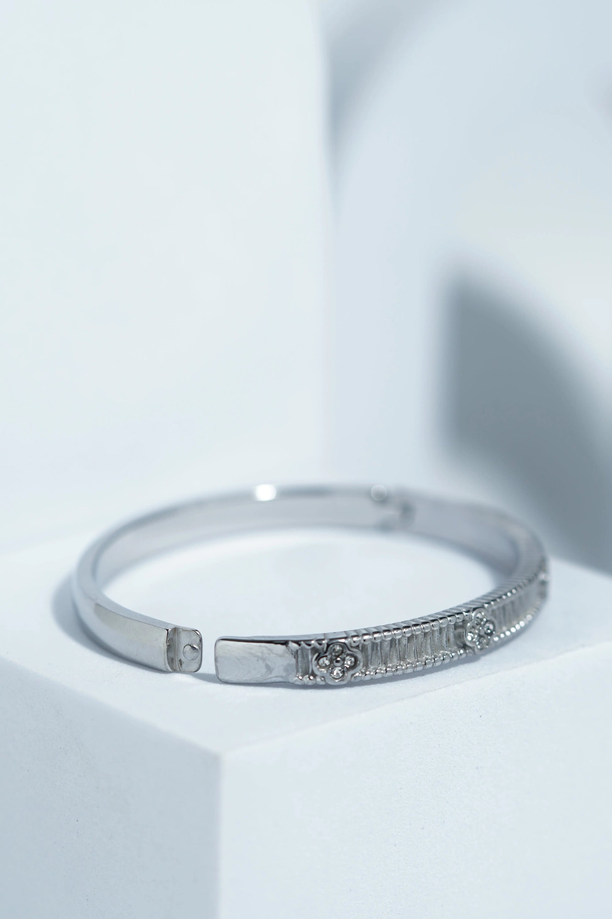 Lavender Gleam Bangle Bracelet worldjewel.in CUFF BRACELET FOR WOMEN
