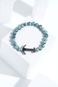 Light Blue Hook Bead Bracelets | Unisex. worldjewel.in Bead Bracelets