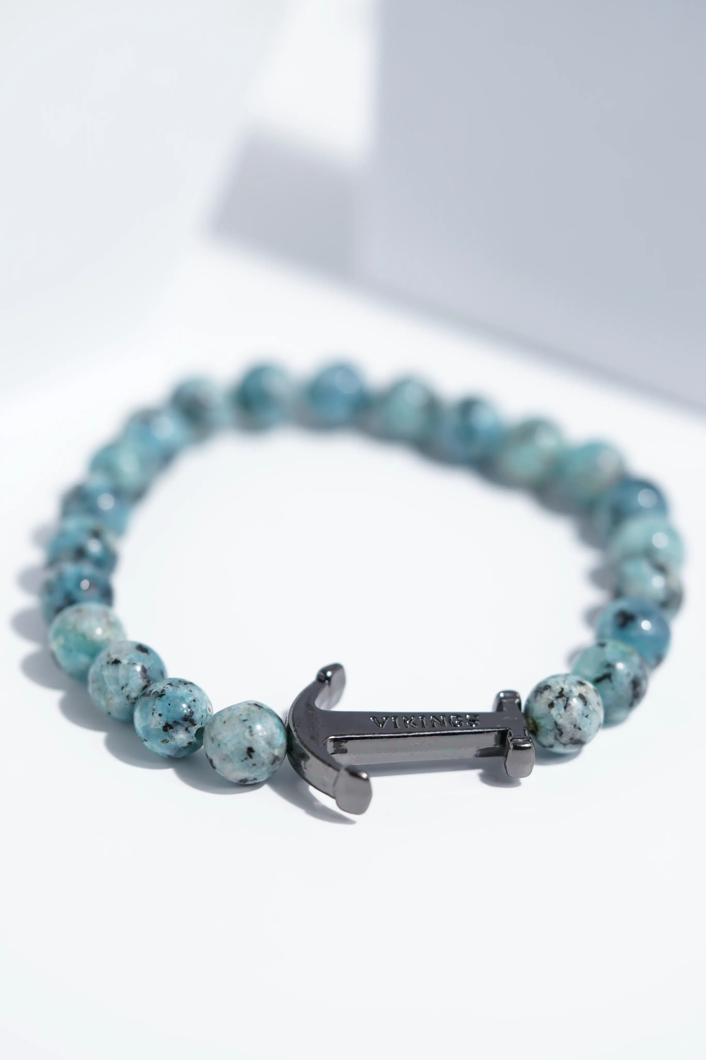 Light Blue Hook Bead Bracelets | Unisex. worldjewel.in Bead Bracelets